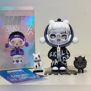 ULTRA RARE SECRET Pop Mart SKULLPANDA HypePanda Series "The Stylist"